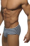 Victory Striped Swim Briefs side view