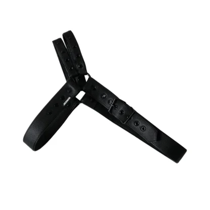 JM991 Synthetic Leather Gladiator Harness black