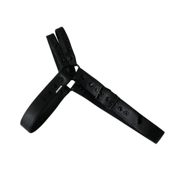JM991 Synthetic Leather Gladiator Harness black