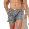 Mirrorball Swim Trunks front view