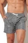 Mirrorball Swim Trunks front view