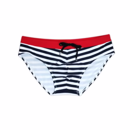 Monte Carlo Swim Briefs in black close-up