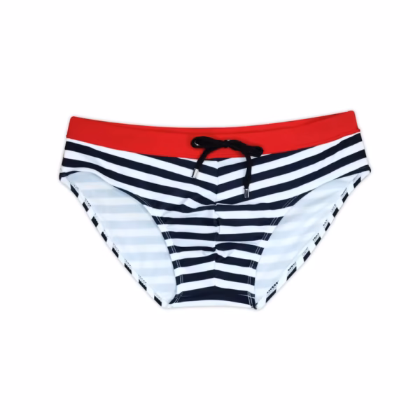 Monte Carlo Swim Briefs in black close-up