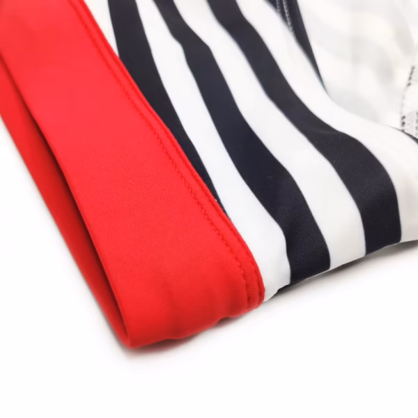 Monte Carlo Swim Briefs in black close-up