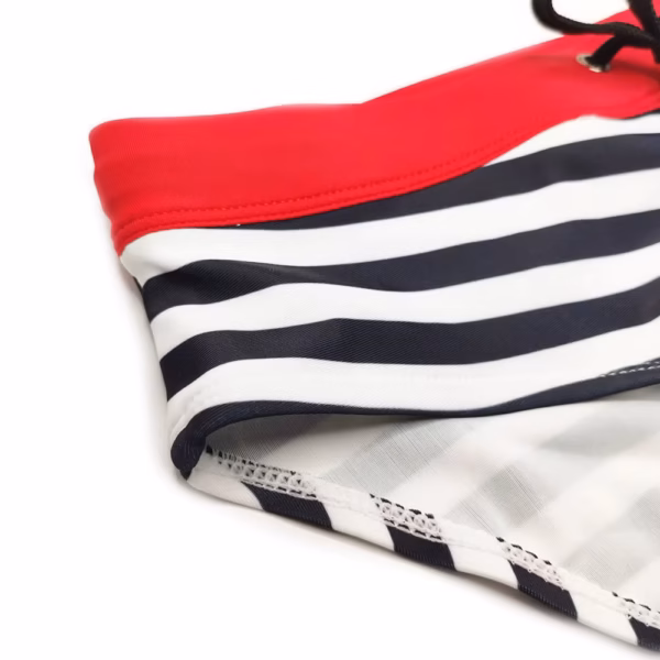 Monte Carlo Swim Briefs in black close-up