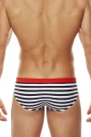 Monte Carlo Swim Briefs in black rear view
