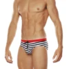 Monte Carlo Swim Briefs in black side view