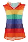 Rainbow Muscle Tank Hoodie