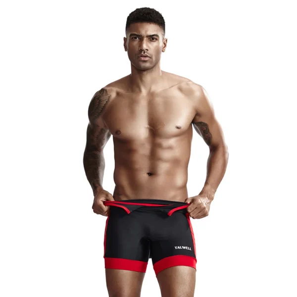 9701 Two-Toned Wrestling Singlet black front