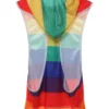 Rainbow Muscle Tank Hoodie back