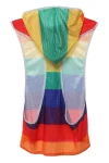 Rainbow Muscle Tank Hoodie back