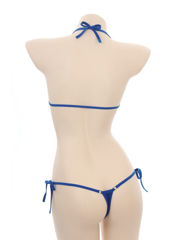 The Tiniest Microkini Royal Blue Rear