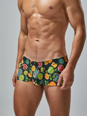 Tight Fit Citrus Fruit Boxer Briefs