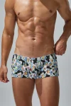 Tight Fit Floral Boxer Briefs