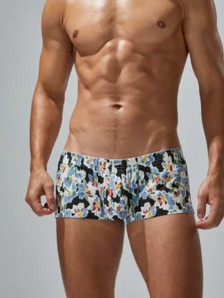 Tight Fit Floral Boxer Briefs