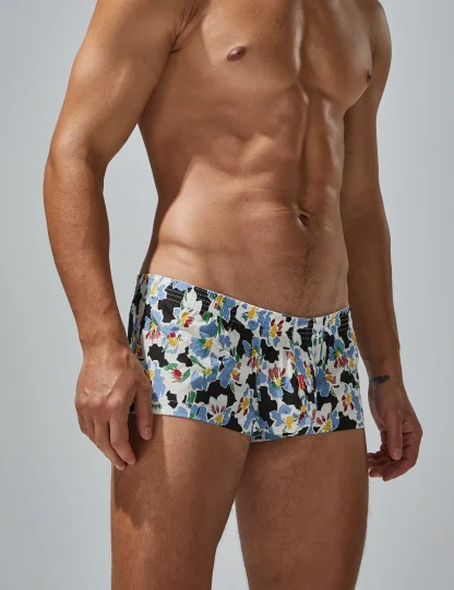 Tight Fit Floral Boxer Briefs