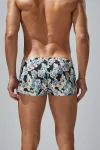 Tight Fit Floral Boxer Briefs