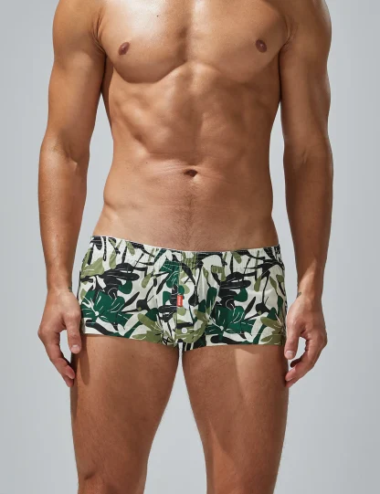 Tight Fit Leaf Boxer Briefs
