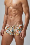 Tight Fit Tropical Boxer Briefs