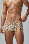 Tight Fit Tropical Boxer Briefs