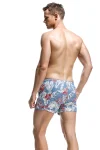 Tropic Floral Blue Surf Trunks