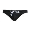 Solid Swim Brief black Solid Color Swim Briefs in Black