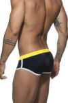 Tri-Color Swim Briefs in black
