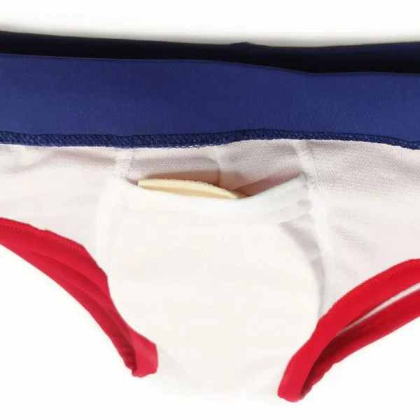 Red, White & Blue Swim Briefs pad insert