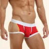 3 Holes Boxer Briefs red front 3 3 Holes Boxer Briefs red