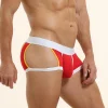 3 Holes Boxer Briefs red side 3 Holes Boxer Briefs red