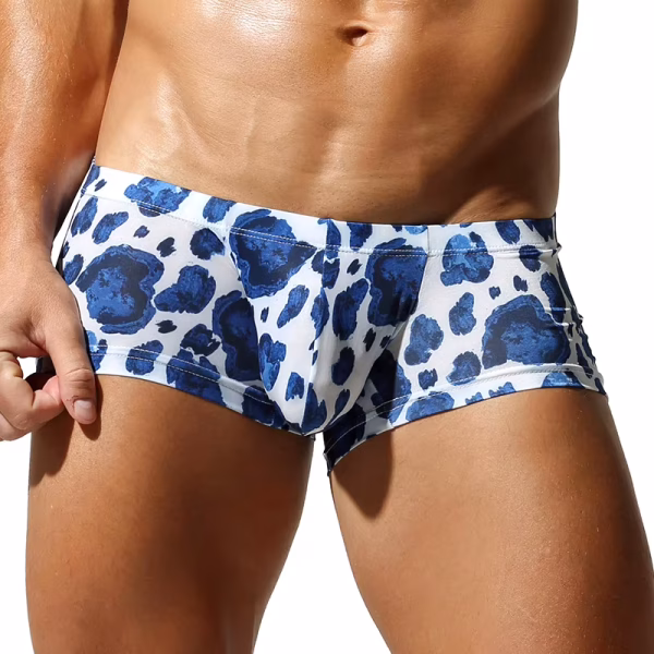 Camouflage Boxer Briefs blue 2 Camouflage Boxer Briefs Blue
