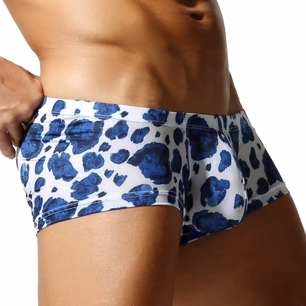 Camouflage Boxer Briefs blue 3 Camouflage Boxer Briefs Blue