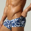 Camouflage Boxer Briefs blue side 2 Camouflage Boxer Briefs Blue