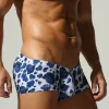 Camouflage Boxer Briefs blue side 3 Camouflage Boxer Briefs Blue