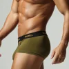 Low Rise Boxer Briefs with Front Opening in olive